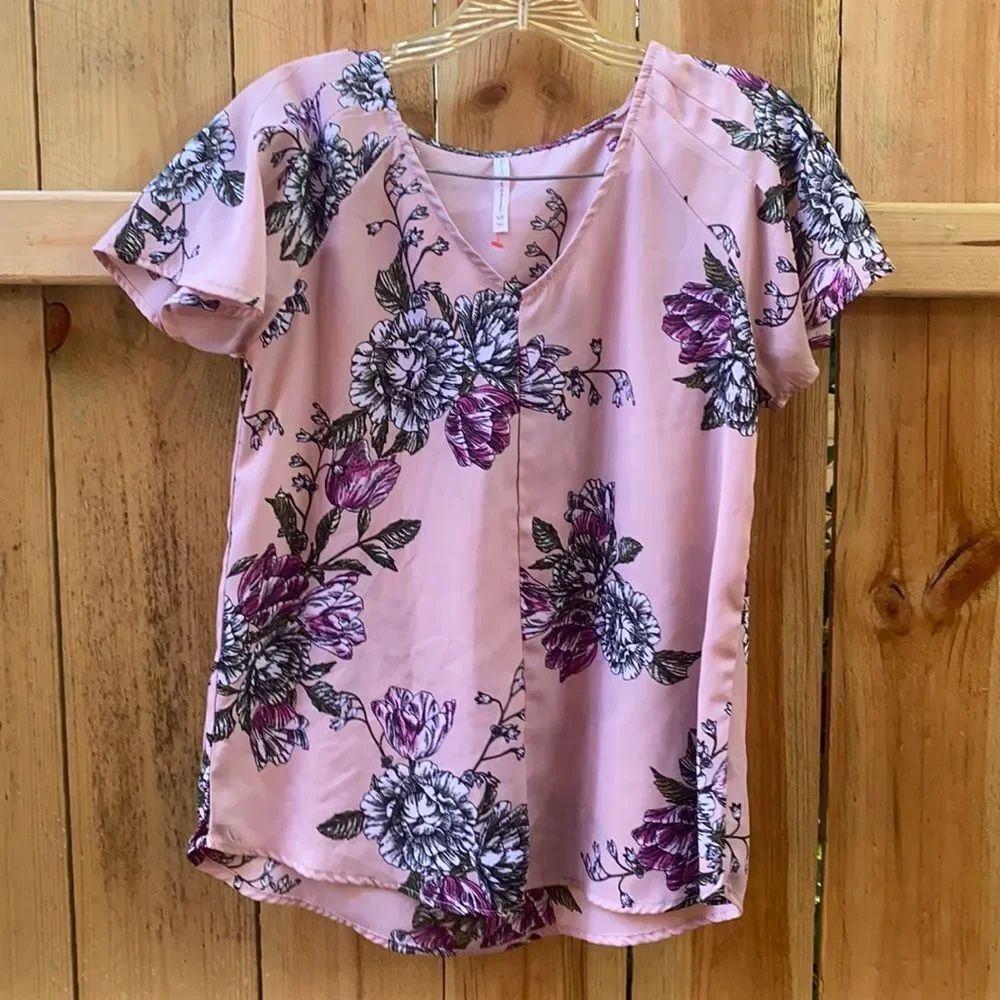 Grayson Threads floral top sz. XL